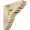 Ekena Millwork Olympic Slat Rough Sawn Bracket, Douglas Fir, 4"W x 16"D x 16"H BKT04X16X16OLY06RDF - alternate 1